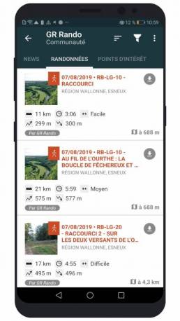 Rando sous forme numérique