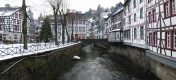 Monschau sous la neige | GR 15