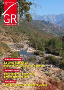 GR Sentiers n° 218 - Printemps 2018